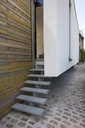 Escalier Galvanisé avec Garde-corps Inox