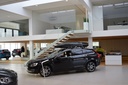Escalier design avec palier pour Volvo