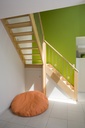 Escalier Droit Standard en Bois avec Palier (36)