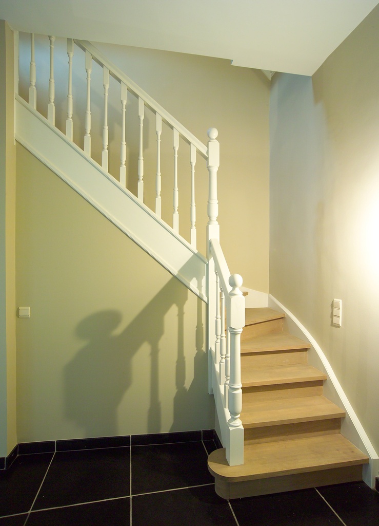 Escalier à quart tournant