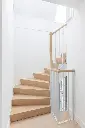 Escalier en Béton Habillé avec Marches en Z
