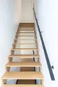 Escalier Droit Ouvert en Bois