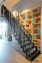 Escalier Métallique Droit et Ouvert