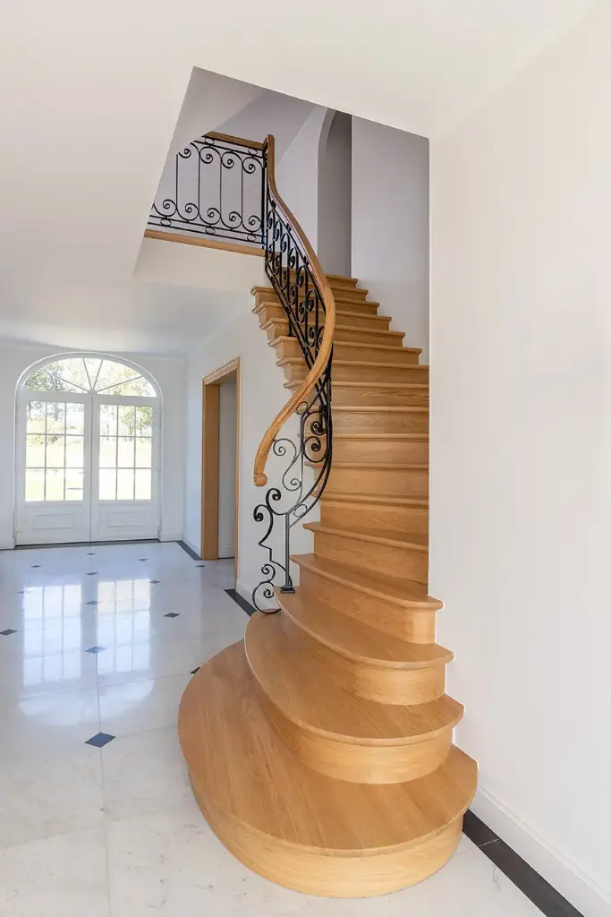 Escalier Artisanal en Fer Forgé