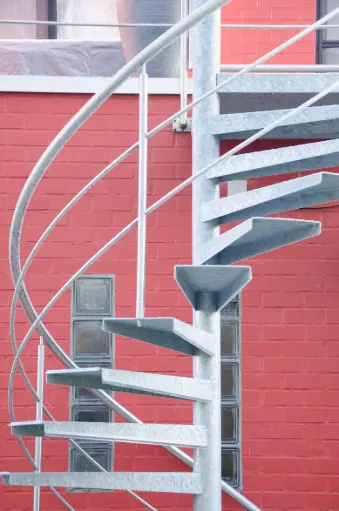 Escalier en Colimaçon Métallique Extérieur