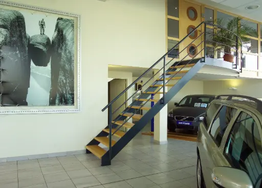 Open rechte trap (3045)