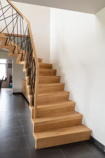 Escalier Suspendu en Z